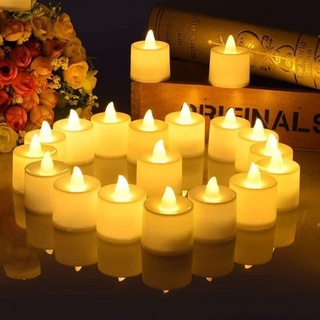 Nến điện tử mini , đèn led nến decor tặng kèm pin, dùng trang trí,tỏ tình,tiệc cưới