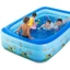 Bể Bơi Hồ Bơi Phao 3 Tầng Cho Bé Size To 210x140x55cm kèm bơm điện cao cấp