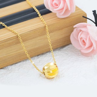 Tặng bông tai Dây chuyền nữ, dây chuyền titan trái châu không đen BHDC233