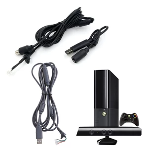 BTM cho Xám Đen 4 Pin Bộ Điều Khiển Có Dây Giao Diện Cáp USB Chia Tay Cho XB
