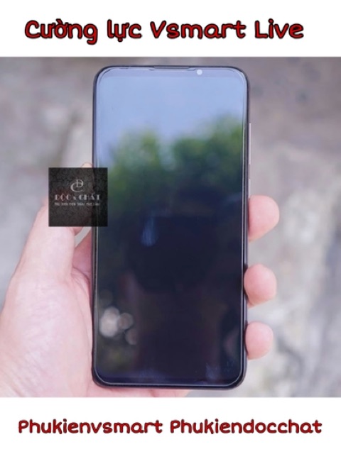 Kính cường lực trong suốt Vsmart Live