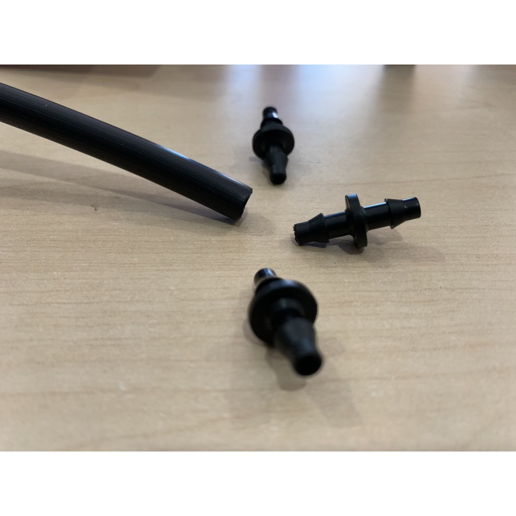 5 hoặc 10 cái Khởi Thủy 6mm 2 đầu ngạnh, sử dụng nối ống 6mm cho hệ thống tưới phun sương, tưới nhỏ giọt, tưới phun mưa