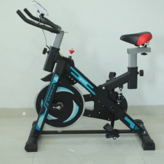 Xe đạp thể dục tại nhà  GH-118 có ĐO NHỊP TIM kèm kệ để điện thoại, lò xo giảm sốc - Kèm video, hình ảnh thực tế