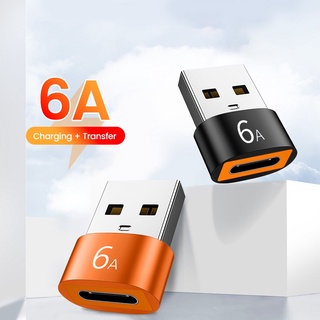 Đầu Chuyển Đổi 6A USB ToType-C OTG 3.0 Type C Đực Sang USB Cái