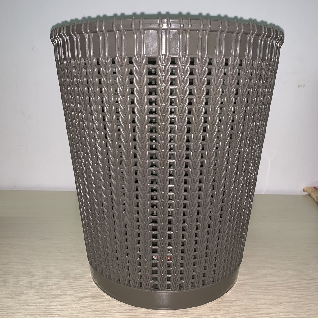 Sọt đựng rác trong nhà bằng nhựa Việt Nhật cao cấp - rổ nhựa đan mây ...