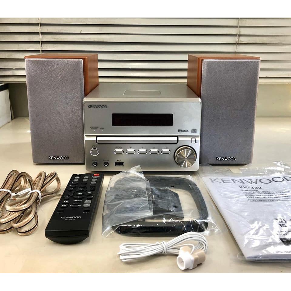 その他 KENWOOD XK-330-B ケンウッド (電池＆クロス付) ミニコンポ XK-330-B ブラック (KENWOOD