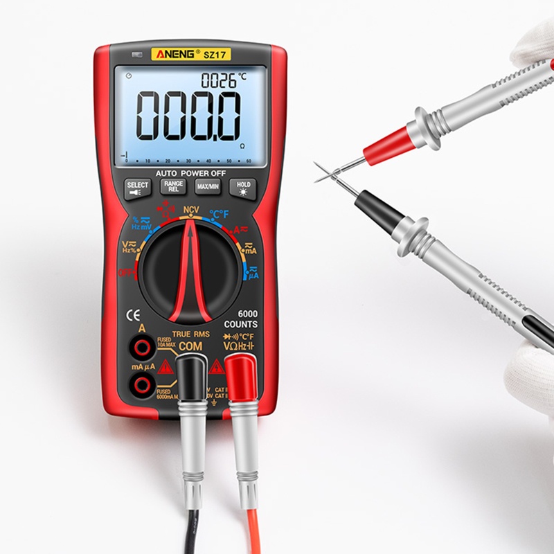 Mon 1000V 20A Vạn Năng Kiểm Tra Dẫn Đầu Thăm Dò Đồng Hồ Vạn Năng Kỹ Thuật Số Đầu Dò Kiểm Tra Điện Nhiều Mét Thử Dẫn Đầu Thăm Dò