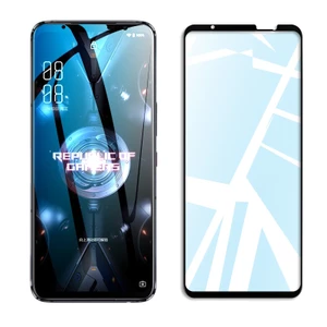 Dành cho ASUS Rog Phone6 6 Pro Rog 6D Rog điện thoại 6D Ultimate Matte Clear Kính cường lực. Dành cho ASUS Rog6 Rog6 Pro clear anti no Fingers full cover Bảo vệ màn hình