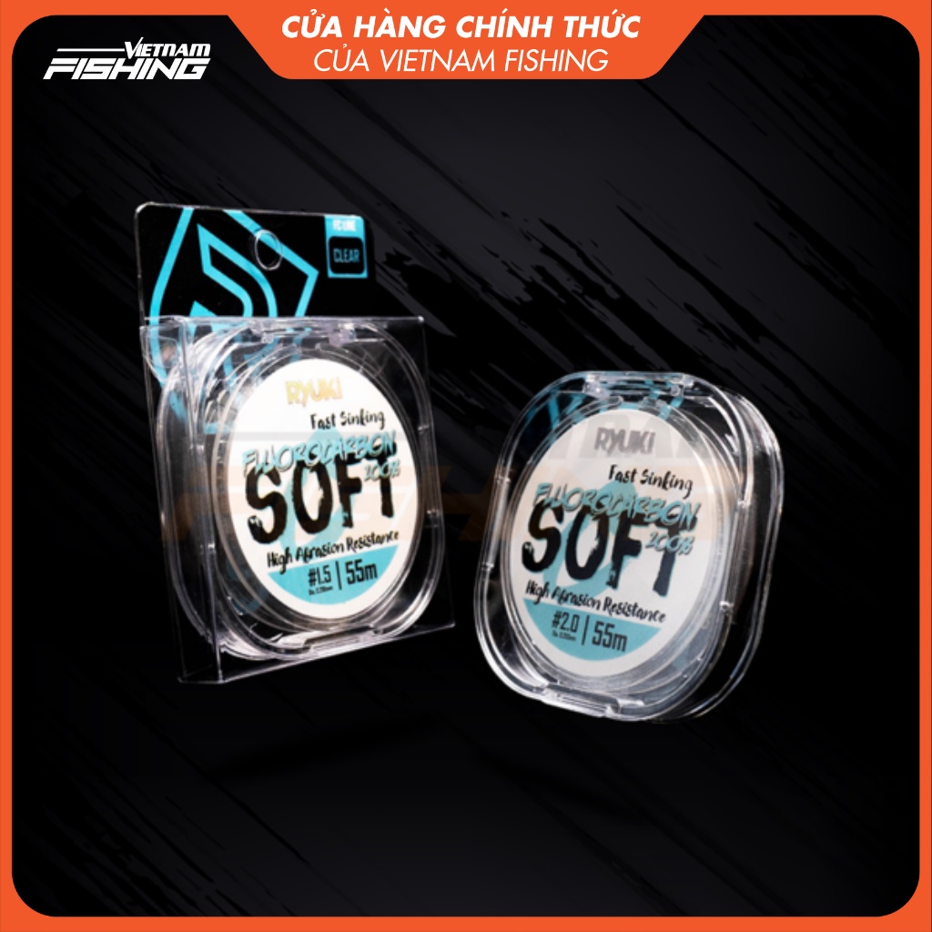 Dây Câu RYUKI Fluorocarbon Soft