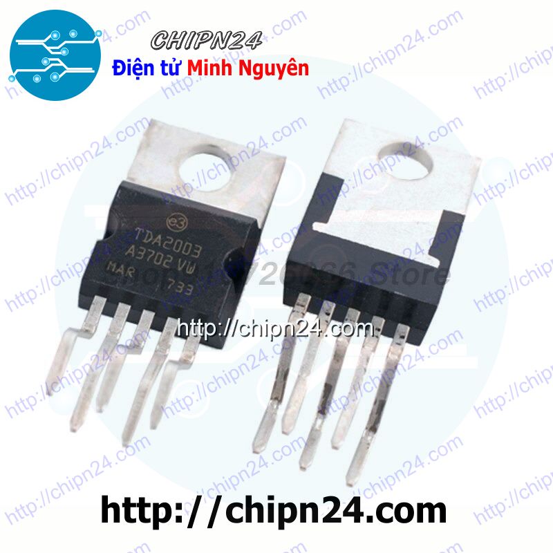 Tn 2420 10 Un Ci Tda2050 Tda2050a Tda 2050 To220-5 Amplificador 35w Tn 2510 - Foto 4