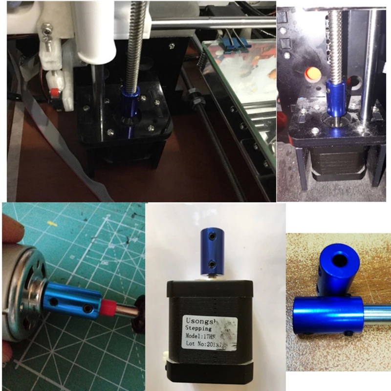 Zzz Khớp nối cho phụ kiện máy in 3D Máy khắc CNC Khớp nối nhôm DIY