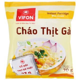 Combo 10 gói cháo thịt gà Vifon - Cháo gà cho trẻ ăn dặm, người ốm