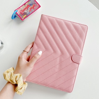 Ốp Máy Tính Bảng Da Gấp Gọn Có Khóa Giá Đỡ Cho iPad Air 5 4 3 2 1 Pro 11 10.5 9.7 Mini 6 5 10.2 9th 8th 7th