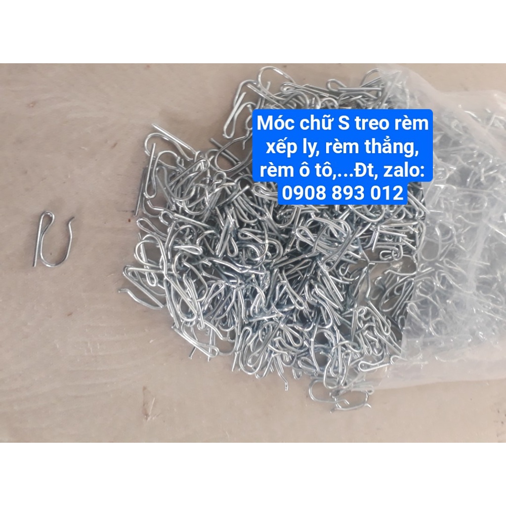Móc Treo Rèm Cửa Hình Chữ S Bằng Sắt | Shopee Việt Nam