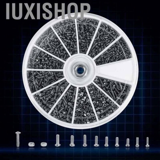 [Iuxishop]Hộp 600 Ốc Vít 12 Loại M1 / M1.2 M1.4 M1.6