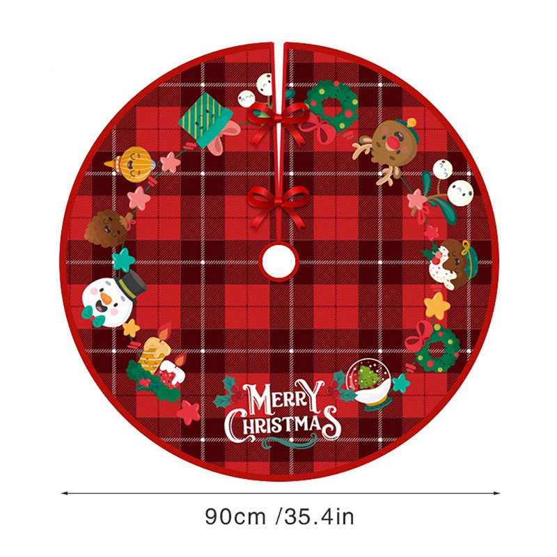 Cây Giáng Sinh Váy Thảm Sàn Thảm Ngoài Trời Chăn Xmas Sàn Thảm Bao Tiệc Gia Đình Trang Trí Năm Mới, H