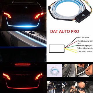DÂY LED AUDI CHẠY ĐUỔI NHIỀU CHẾ ĐỘ LẮP XE MÁY Ô TÔ LOẠI TỐT SIÊU ĐẸP DÀI 1,2 MÉT
