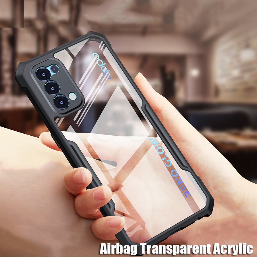Ốp Điện Thoại Chống Sốc Quân Đội Cho Oppo A74 A54 A55 A94 A15 A15S A35 F19 Pro Reno 5 Pro 5f 5 Lite 5k