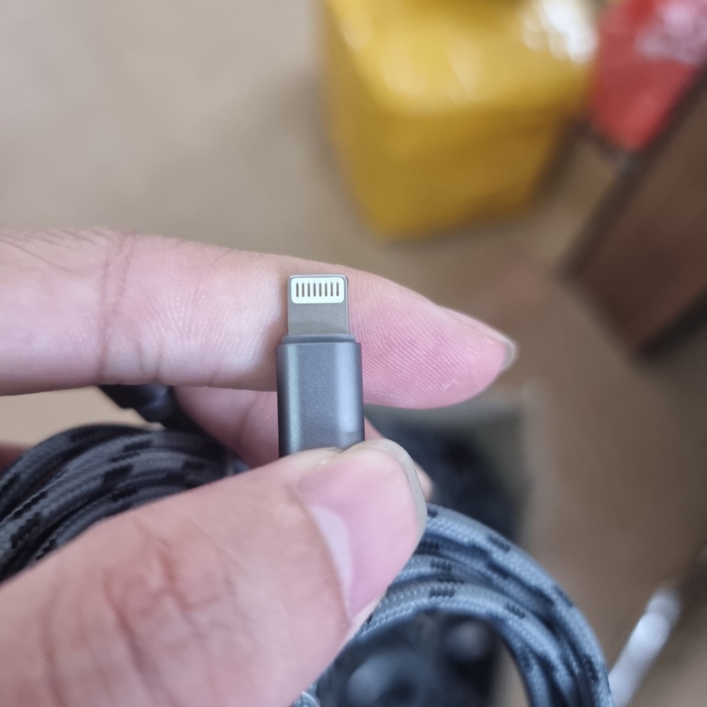 Cáp Sạc Nhanh lP Bọc Dù Chống Rối, Đứt Gãy - Hàng Chất Lượng Bảo Hành 12 Tháng