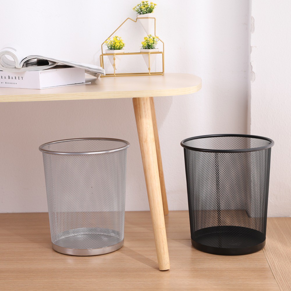 Sọt rác lưới tròn 26x23x18.5cm , túi đựng rác tự huỷ 110 cái | Shopee ...