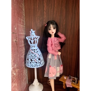 Set áo váy mèo size blythe, xinyi,barbie