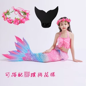 Bộ Đồ Bơi Ba Mảnh Hóa Trang Nàng Tiên Cá Dành Cho Bé Gái