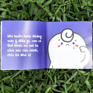 Sách ehon kỹ năng sống - Song ngữ Anh - Việt: Miu Bé Nhỏ Phần 1 + 2 (1-6 tuổi)