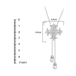 Dây chuyền dài hoa 8 cánh BHDC132