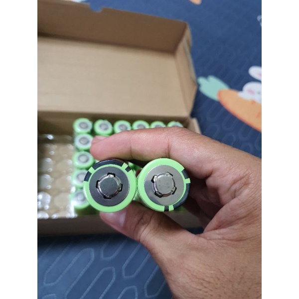 Pin 26650 5000mah, xả cao, có đầu lồi sử dụng cho đèn pin 2 pin nối ...
