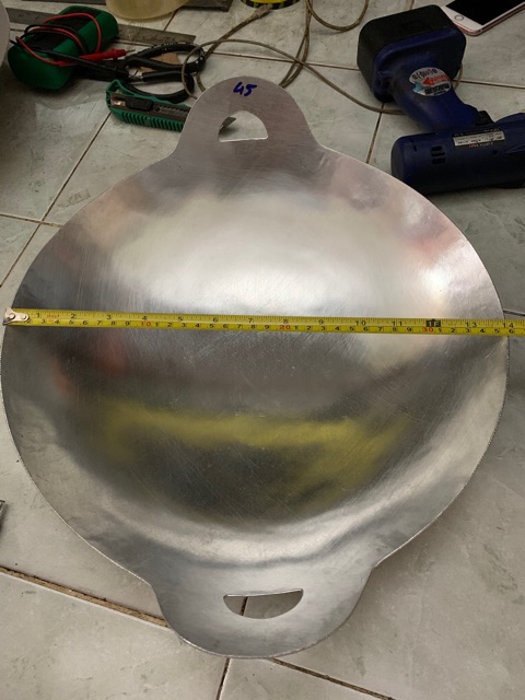CHẢO NHÔM MÁY BAY SIZE 35 , 40 , 45CM