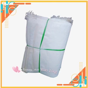 Bao đựng gạo / bao tải dứa 10kg các loại (100c)