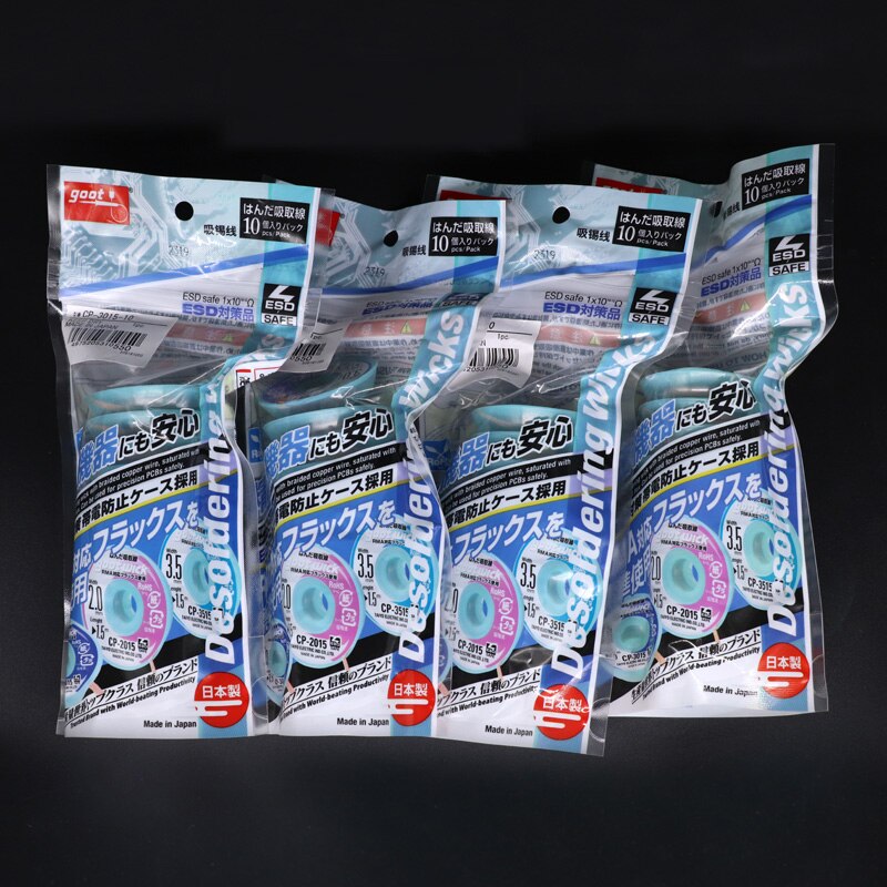 1.5mm / 2.0MM / 2.5MM / 3.0MM / 3.5MM Goot Wick Hàn Phụ Kiện Dây Đồng Deoldering Wick BGA Hàn Tẩy