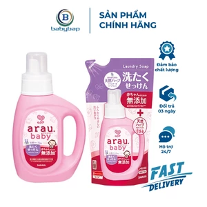 Nước Giặt Arau Baby Giặt Sạch Và Giữ Cho Quần Áo Bé Mềm Mại