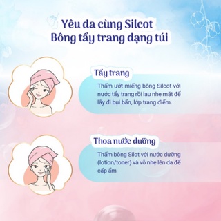 Bộ 6 hộp Bông tẩy trang cao cấp Silcot Premium 66 miếng/hộp