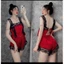 Bộ Ngủ Ren Cực Sexy, Quyến Rũ Cho Nữ Vải Phi Lụa