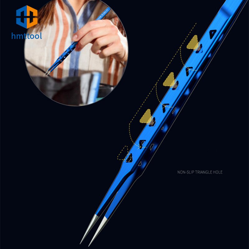 Mechanic aac-14 8-hole heat-dissipating tweezers, kéo dài và dày cao-độ cứng nhíp được sử dụng để sửa chữa điện thoại di động