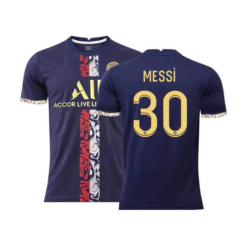 Sy3 2022-2023 Sân nhà Germain Áo bóng đá Messi Neymar Mbappe Ramos Áo bóng đá Jersey YS3