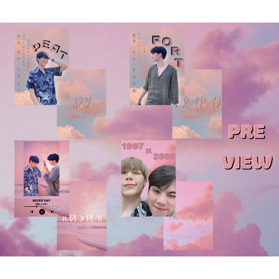 Set Card Love In The Air - BossNoeul & FortPeat | Shopee Việt Nam