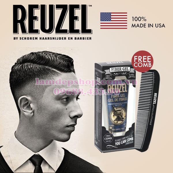 Gel tạo kiểu mềm độ bóng mờ - Reuzel Fiber Gel (100ml) - LT2026