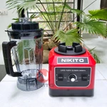 Máy Xay Sinh Tố Công Nghiệp NIKITO 5000W xay đá Xay, thịt cá, rau củ quả, sinh tố, ngũ cốc, đồ khô, BH 24Tháng — ảnh 5