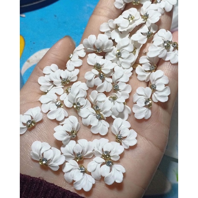 Hoa bột trang trí nail mẫu 7-12