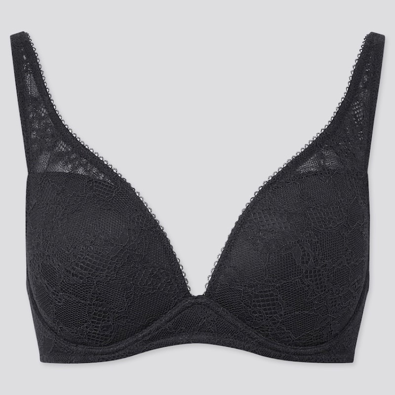 Áo ngực ren không gọng nâng ngực wireless bra dễ thương của UNIQLO