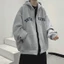 Áo khoác nỉ dây kéo form to y hình siêu hot thời trang Hàn Quốc - Phong Cách Hip Hop HIYU STORE