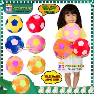 [LOẠI 1 CAO CẤP] THÚ BÔNG GỐI ÔM TRÁI BANH SIÊU MỀM MỊN NHIỀU MÀU CHO BÉ - GẤU BÔNG HÌNH TRÁI BANH