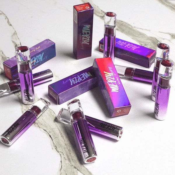 Son Tint Bóng Siêu Lì, Cho Môi Căng Mọng Hàn Quốc Merzy Aurora Dewy Tint  5.5g | Shopee Việt Nam