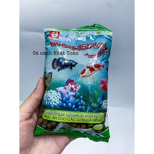 THỨC ĂN SHANGHAI CHO MỌI CÁ CẢNH 3 SIZE PHƯỚC HẢI
