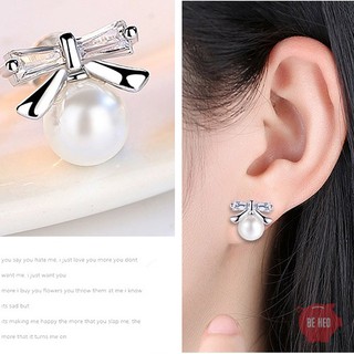Bông tai ngọc nơ nhân tạo BHBT109