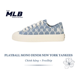 Giày MLB Chunky High New York Yankees 32SHU1111-50I