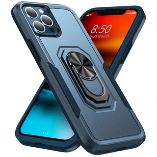 Dành Cho iphone 15 Pro Max / 16 Plus Ốp Lưng Có Chân Đế Nhẫn Lưng Cứng TPU Mềm Cạnh Chống Sốc Chống Rơi Vỏ Điện Thoại Bảo Vệ