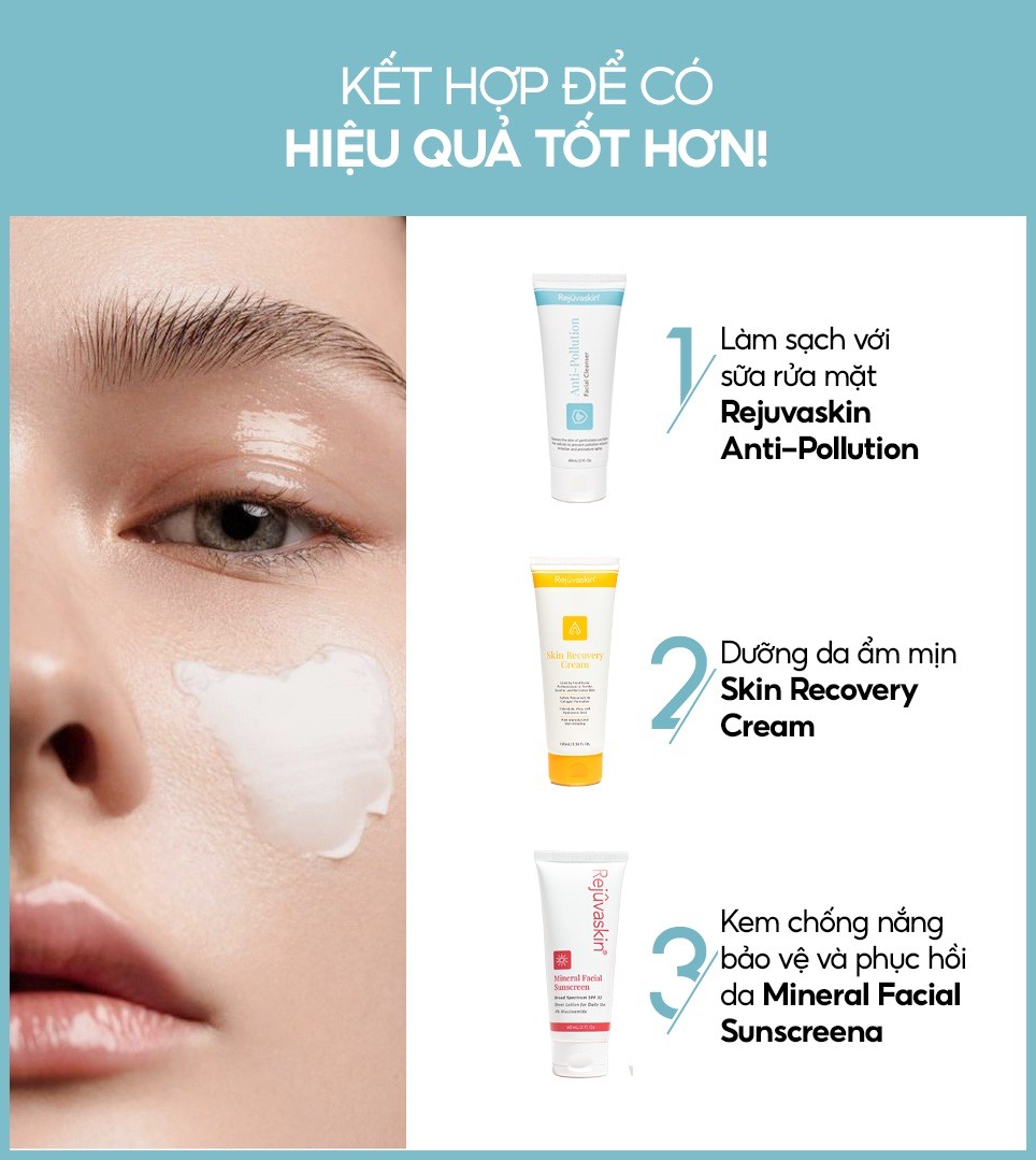Mô tả Sữa rửa mặt ngừa mụn, sáng da Rejuvaskin Anti-Pollution 10ml/100ml - AJA'S SKINLAB - 5